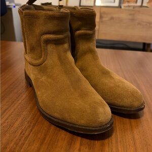 Johnston & Murphy Brown Suede Ankle Boots